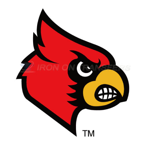Louisville Cardinals Logo T-shirts Iron On Transfers N4861 - Click Image to Close